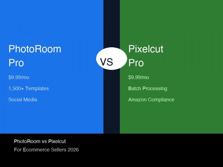 PhotoRoom vs Pixelcut for Ecommerce Sellers 2026: I Tested Both on Real Products